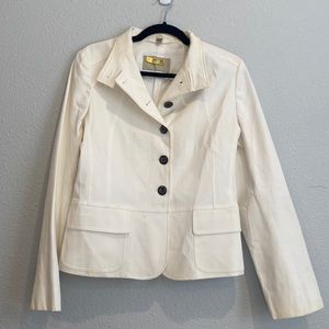 Burberry Brit white blazer